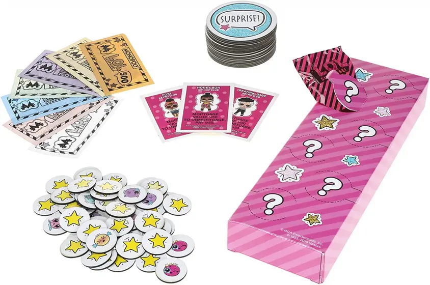 HASBRO GAMING- MONOPOLY LOL SURPRISE EDITION BOARD GAME-4