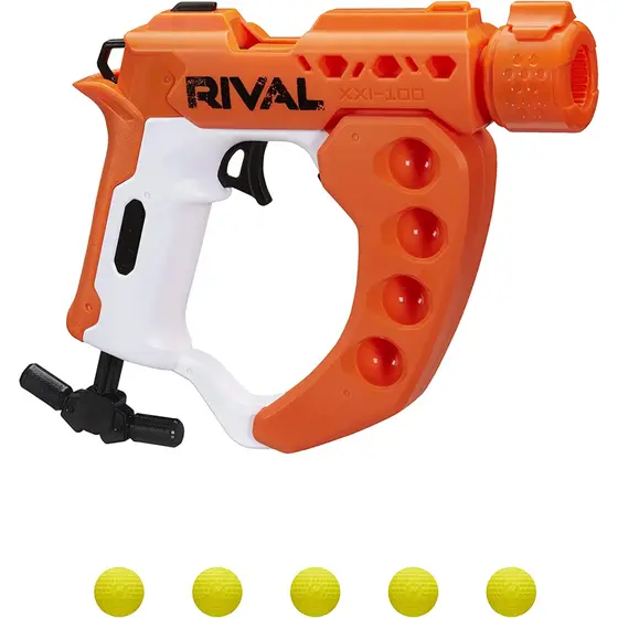 NERF- RIVAL CURVE SHOT FLEX XXI-100 BLASTER-0