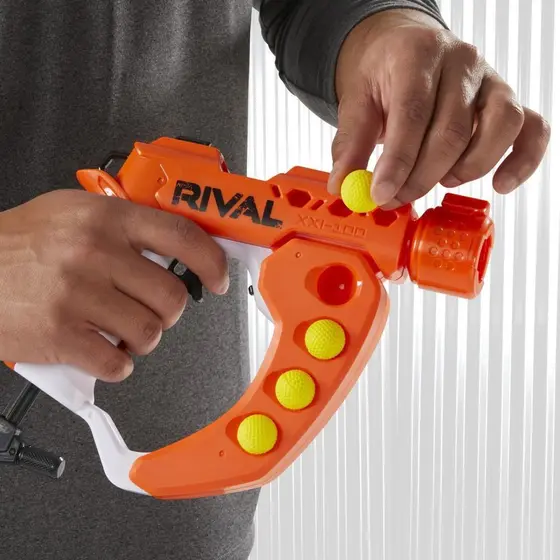 NERF- RIVAL CURVE SHOT FLEX XXI-100 BLASTER-1