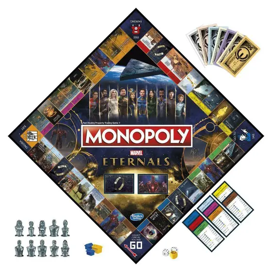 HASBRO GAMING: MONOPOLY MARVEL ETERNALS EDITION-1