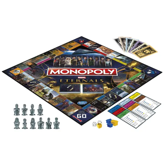 HASBRO GAMING: MONOPOLY MARVEL ETERNALS EDITION-2