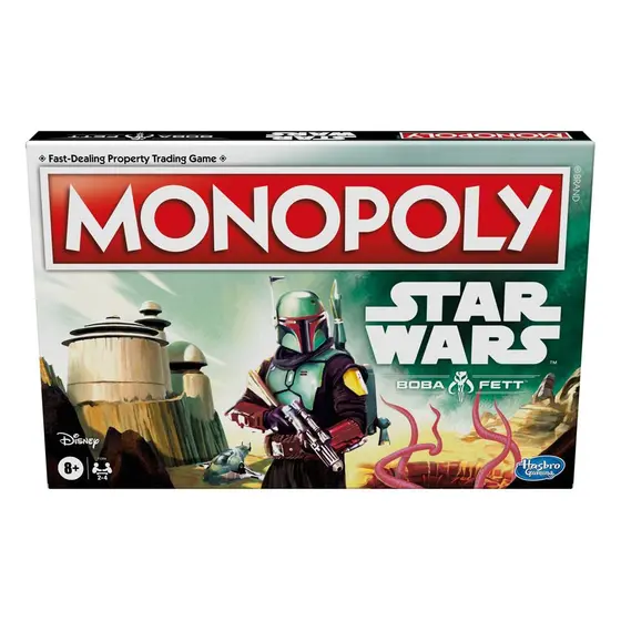 HASBRO GAMING: MONOPOLY STAR WARS BOBA FETT EDITION-0