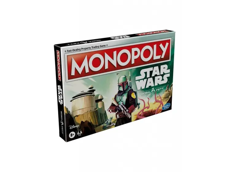 HASBRO GAMING: MONOPOLY STAR WARS BOBA FETT EDITION-4