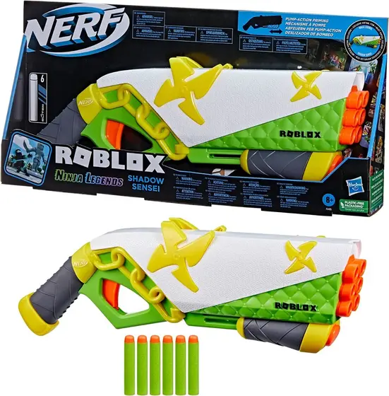 NERF- ROBLOX NINJA LEGENDS SHADOW SENSEI BLASTER-3