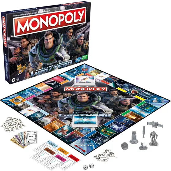 HASBRO GAMING: MONOPOLY DISNEY PIXAR LIGHTYEAR EDITION-1