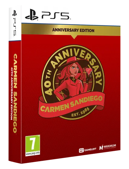 Carmen Sandiego 40th Anniversary Edition (Playstation 5)-0