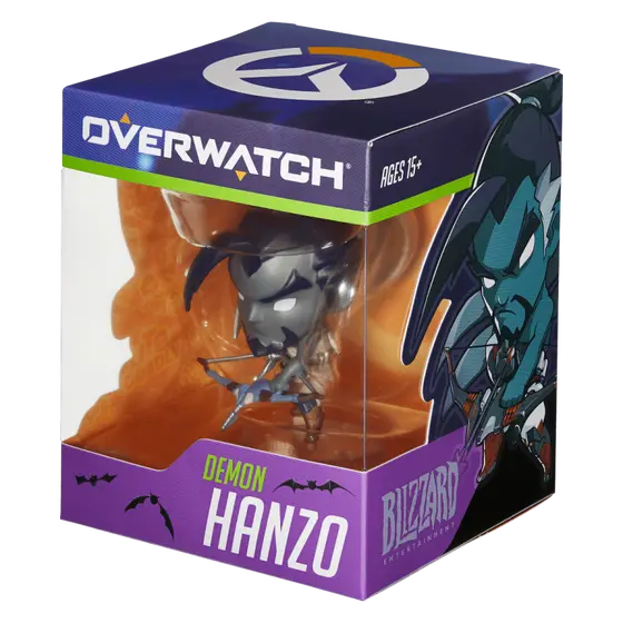 OVERWATCH CUTE BUT DEADLY-HALLOWEEN DEMON HANZO FIGURE-0