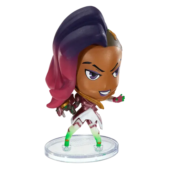 OVERWATCH CUTE BUT DEADLY HOLIDAY PEPPERMINT SOMBRA FIGURE-1