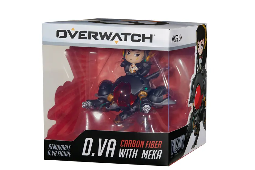 MERCHANDISE OVERWATCH CARBON FIBER D.VA WITH MEKA-2