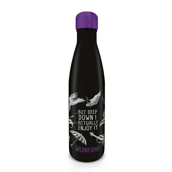 PYRAMID Wednesday dont care metal drink bottle-0