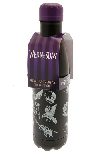 PYRAMID Wednesday dont care metal drink bottle-1