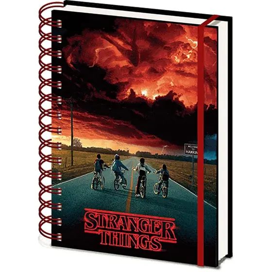 PYRAMID STRANGER THINGS (MIND FLAYER) 3D NOTEBOOK-0