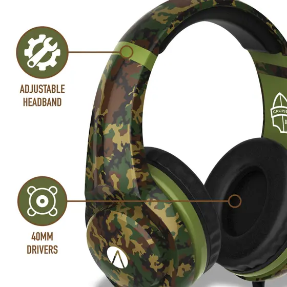 STEALTH MULTIFORMAT CAMO STEREO GAMING HEADSET - CRUISER-5
