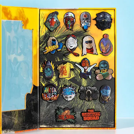 NUMSKULL SUICIDE SQUAD PIN BADGE SET-2