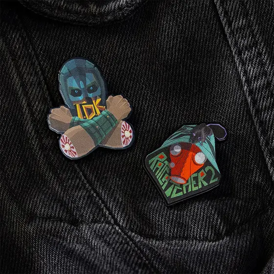 NUMSKULL SUICIDE SQUAD PIN BADGE SET-4