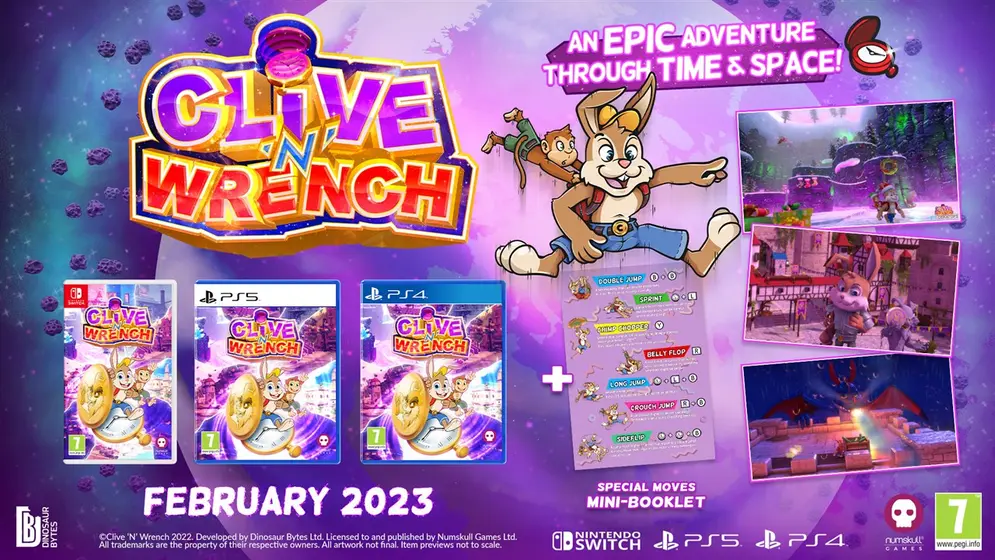 Clive 'n' Wrench - Badge Collectors Edition (Playstation 4)-2