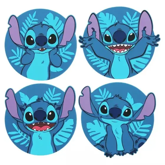 PALADONE STITCH SHAPED COASTERS-0