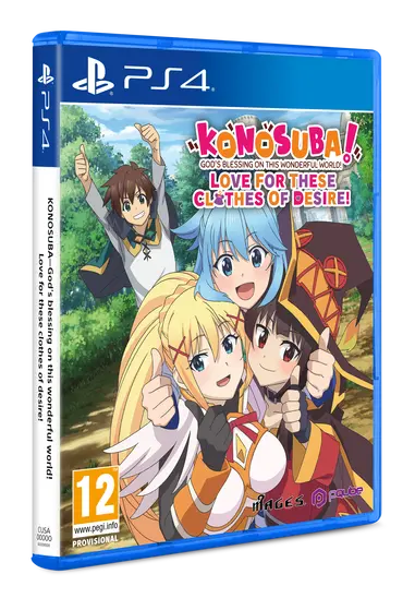 Konosuba - Gbotww! Love For These Clothes Of Desire! (Playstation 4)-0