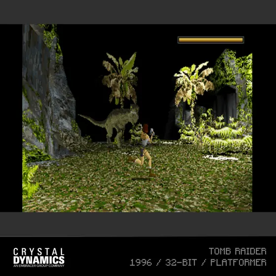EVERCADE VS-R CONSOLE WITH TOMB RAIDER COLLECTION 1-11