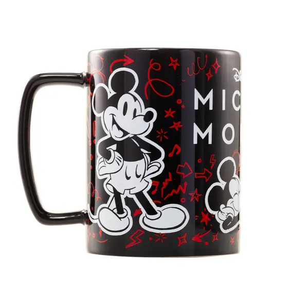 PYRAMID MICKEY MOUSE (SMILE) FUZZY MUG-2