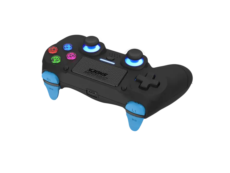 DRAGONSHOCK MIZAR WIRELESS CONTROLLER BLACK PS4, PC, MOBILE-4