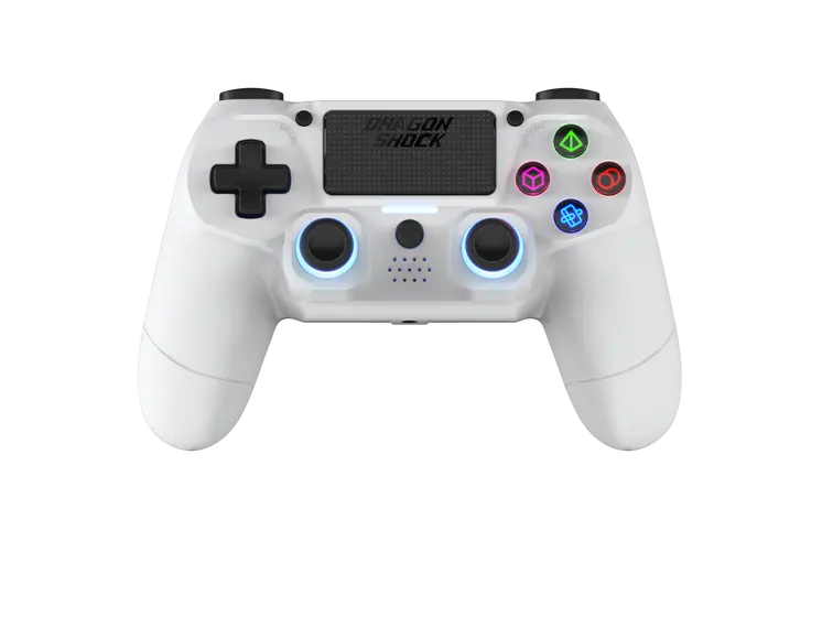 DRAGONSHOCK MIZAR WIRELESS CONTROLLER WHITE PS4, PC, MOBILE-0