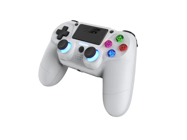 DRAGONSHOCK MIZAR WIRELESS CONTROLLER WHITE PS4, PC, MOBILE-2
