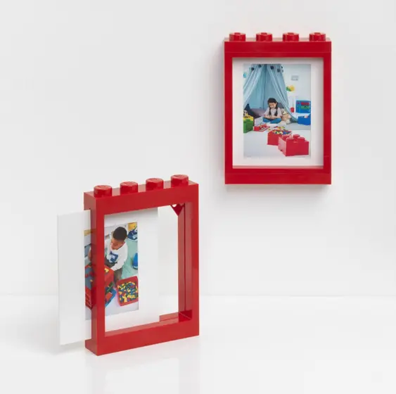 LEGO PICTURE FRAME - RED-1