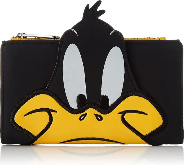 LOUNGEFLY LOONEY TUNES DAFFY DUCK COSPLAY FLAP WALLET-0