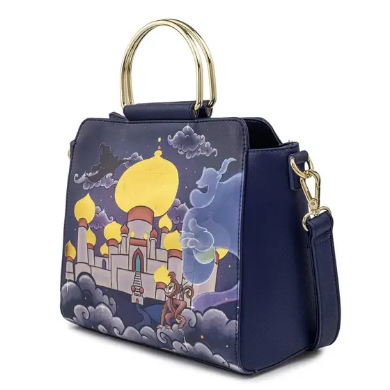 LOUNGEFLY DISNEY JASMINE CASTLE CROSSBODY BAG-2