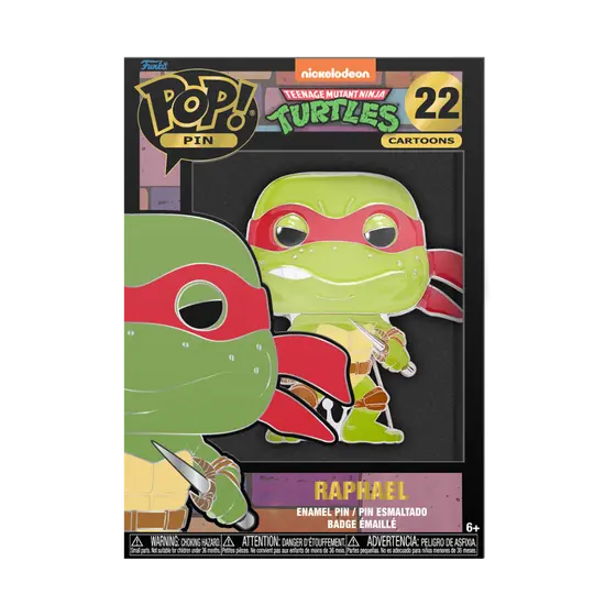 FUNKO POP PIN: TEENAGE MUTANT NINJA TURTLES - RAPHAEL-0