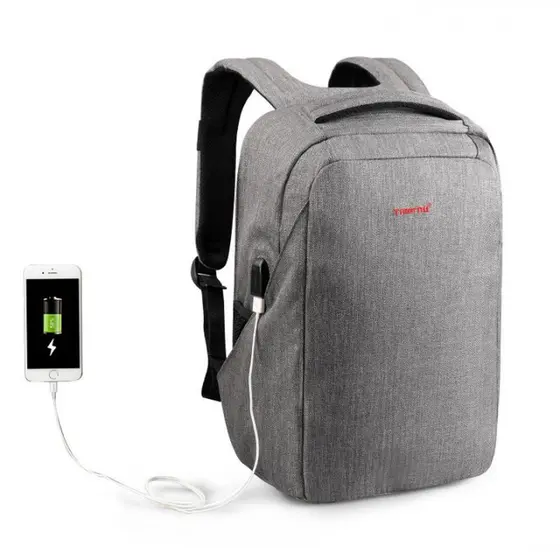TIGERNU TETHYS LAPTOP BACKPACK 15.6" GRAY-3