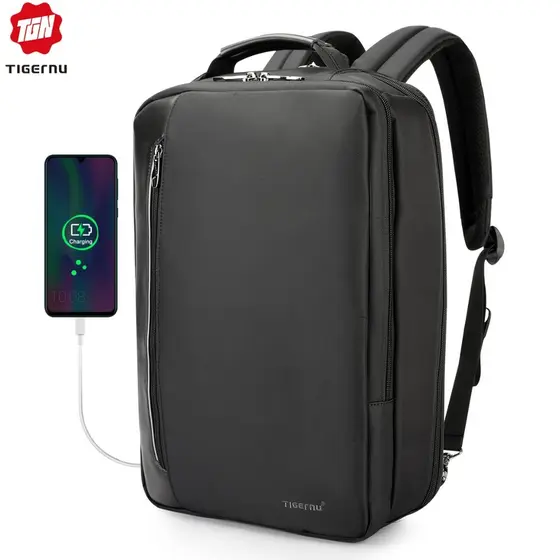 TIGERNU BACKPACK/BAG LAPTOP T-B3639 15.6" BLACK-1