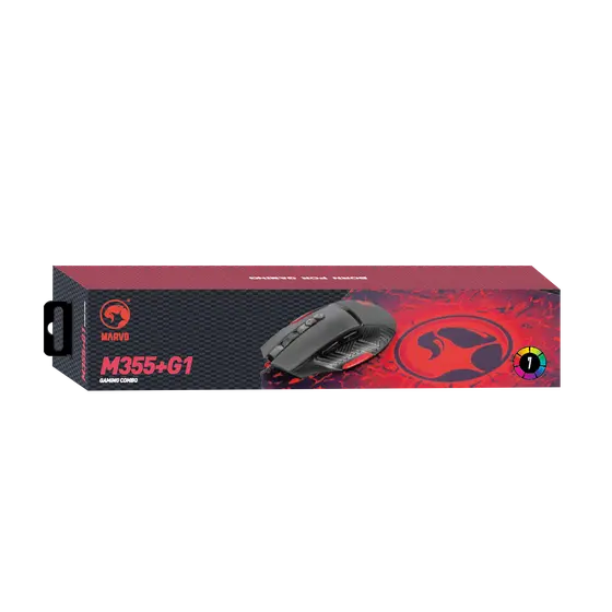 MARVO M355+G1 2IN1 MOUSE AND MOUSE PAD COMBO-7