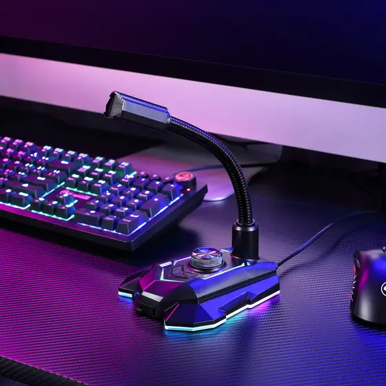 MARVO MIC-05 WIRED MICROPHONE RGB-8