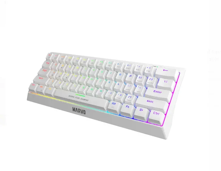 MARVO KG962 MECHANICAL KEYBOARD - WHITE-2