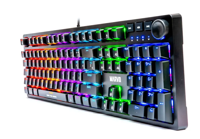 MARVO KG954 WIRED MECHANICAL KEYBOARD - SLO/HR LAYOUT-1