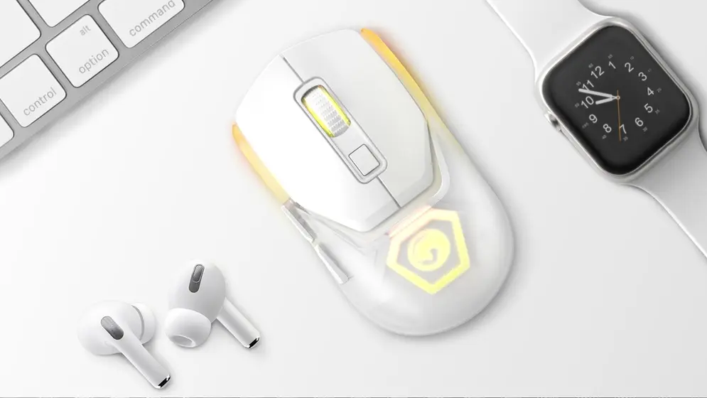 MARVO Z FIT PRO G1W WIRELESS GAMING MOUSE WHITE-8