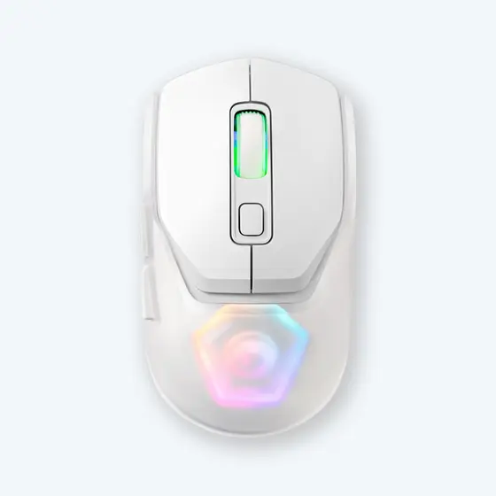MARVO Z FIT PRO G1W WIRELESS GAMING MOUSE WHITE-2