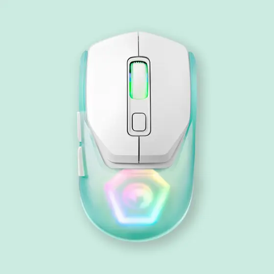 MARVO Z FIT PRO G1W WIRELESS GAMING MOUSE WHITE-4