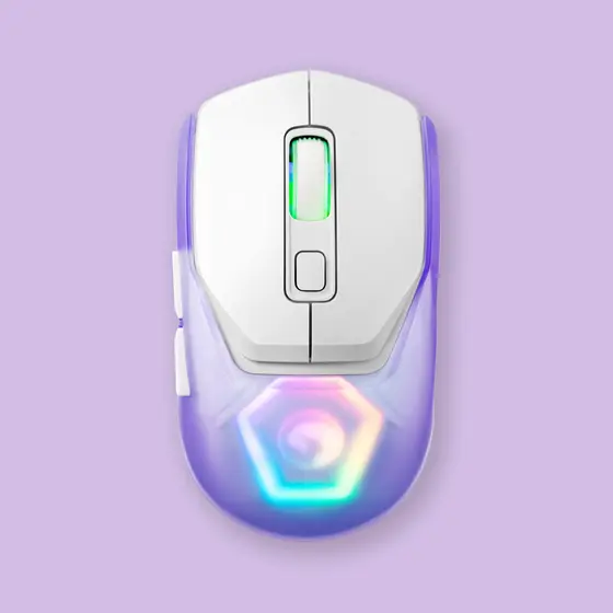 MARVO Z FIT PRO G1W WIRELESS GAMING MOUSE WHITE-5