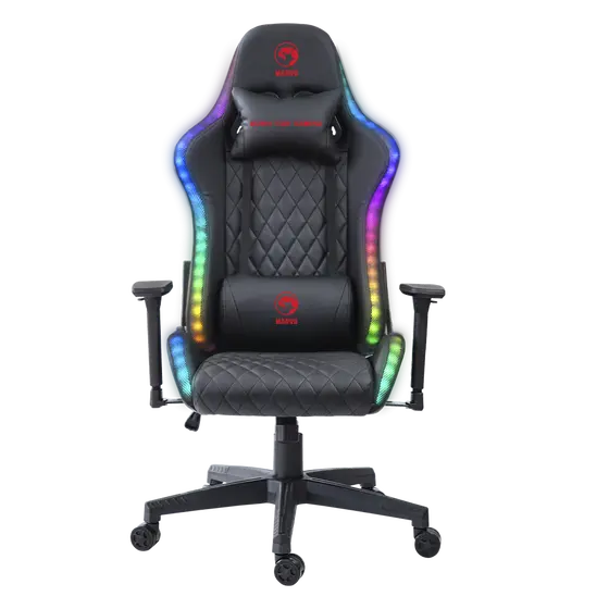 MARVO CH-35BK GAMING CHAIR RGB-0