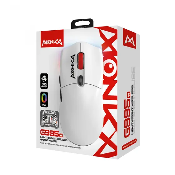 MONKA G995W GURU WIRELESS MOUSE-4
