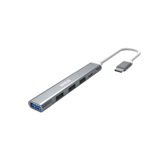 MARVO UH008 USB HUB (USB C to A 3x USB 2.0 1xUSB 3.0)-1