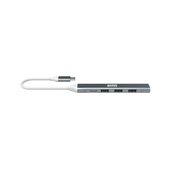 MARVO UH008 USB HUB (USB C to A 3x USB 2.0 1xUSB 3.0)-3