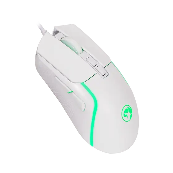 MARVO M292 WH CAPO 20 WHITE WIRED MOUSE-3