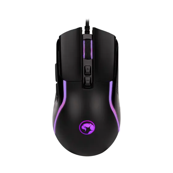 MARVO M292 BK CAPO 20 BLACK WIRED MOUSE-0