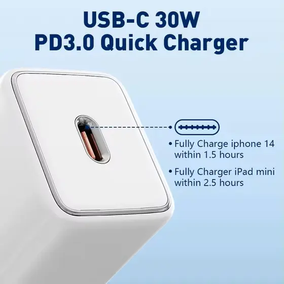 LDNIO CHARGER 30W 5V 3A A1508C-12