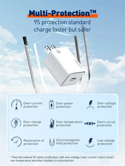 LDNIO CHARGER 30W 5V 3A A1508C-8