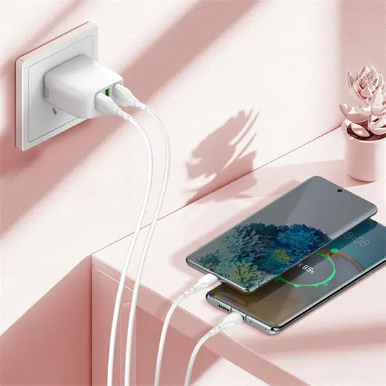 LDNIO CHARGING DATA CABLE (A-L) 25W 1M IPHONE WHITE LS841_L-2